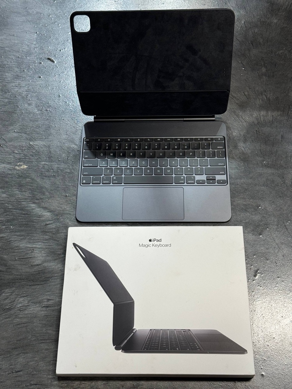 Apple Magic Keyboard for iPad Pro 13" Keyboard Folio Case Black A2974 W/ Box